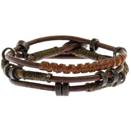 brown leather bracelet polyvore – Pesquisa Google