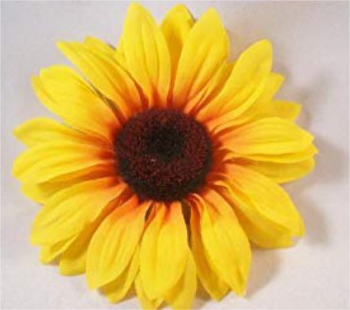 sunflower hair clip
