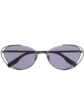 Alexander McQueen Eyewear round-frame Sunglasses - Farfetch