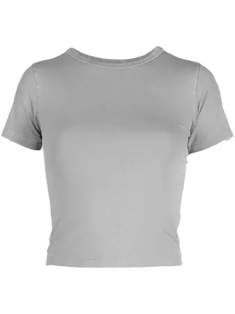 ENTIRE STUDIOS round-neck Cropped T-shirt - Farfetch