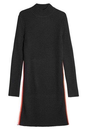 CALVIN KLEIN 205W39NYC - Wool Mini Dress - black