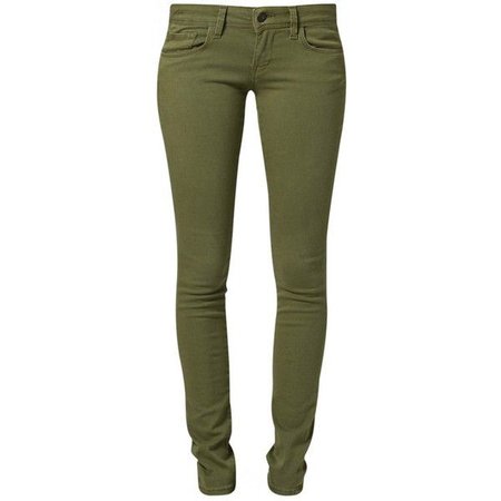 Olive Green Jeans