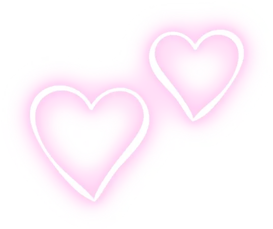 hearts pink neon pinkneon neonpink pinkheart pinkhearts...