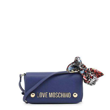 Messenger & Crossbody Bags | Shop Women's Love Moschino Blue Crossbody Bag at Fashiontage | JC4126PP16LV_0750-Blue-NOSIZE