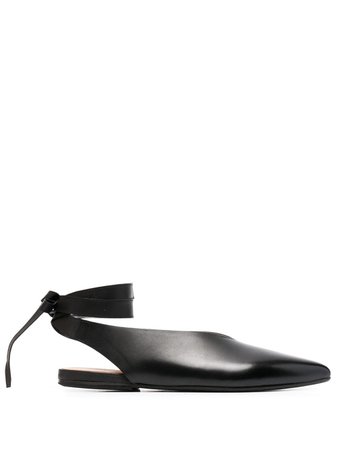 Marsèll pointed leather sandals - FARFETCH