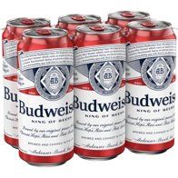 Budweiser Beer 16 oz Cans - Shop Beer & Wine at H-E-B