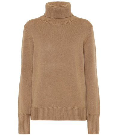 Embroidered cashmere sweater