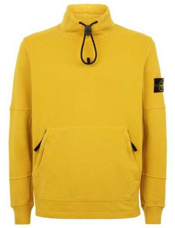 yellow hoodie