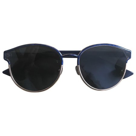 Sunglasses Dior Blue in Metal - 6821523