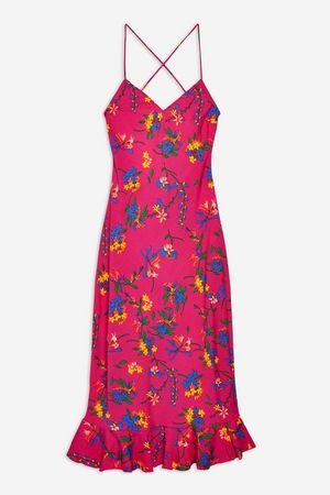 PETITE Bright Floral Slip Dress - Dresses - Clothing - Topshop USA