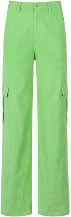 Alloying Big Pockets Wide Leg Joggers Women Harajuku Baggy Oversize Y2K Boyfriend Fashion Pants-Brown-S at Amazon Women’s Clothing store