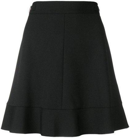 short a-line skirt