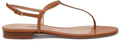 Emme Parsons - Cecilia Nappa Leather Sandals - Womens - Tan