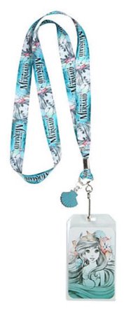 lounge fly lanyard inspired the little mermaid