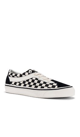 Vans Checkered Sneakers in Black & Marshmallow | REVOLVE