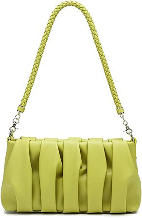 Amazon.com: Women Shoulder bag Pouch Satchel bag Dumpling Handbag Hobo bag (Green) : Clothing, Shoes & Jewelry