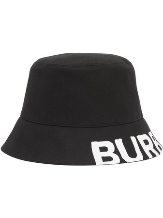 Burberry logo-print Reversible Bucket Hat - Farfetch