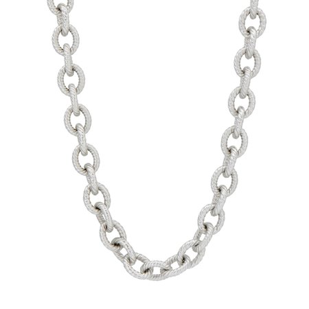 Twisted Cable Chain Link Necklace – FREIDA ROTHMAN