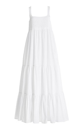Alba Cotton Maxi Dress By Bird & Knoll | Moda Operandi