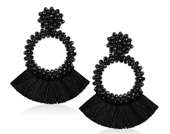 Amazon black earrings