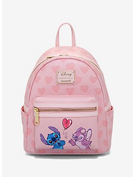 Valentine’s Stitch & Angel Loungefly Backpack