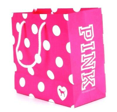 Victoria’s Secret pink bag