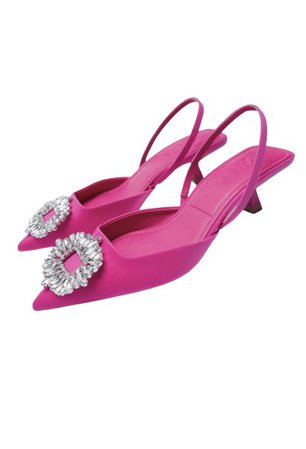 pink shoes Zara