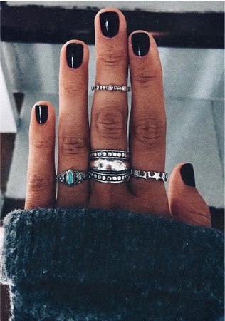 rings, nails