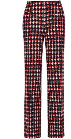 Sailor Houndstooth Wool Trousers