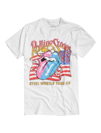 The Rolling Stones Steel Wheels Tour T-Shirt