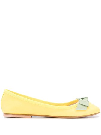 Anna Baiguera Annette Ballerina Shoes ANNETTE21774 Yellow | Farfetch