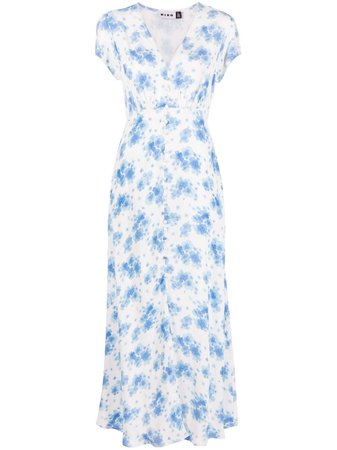 Rixo Aspen floral-print Midi Dress - Farfetch