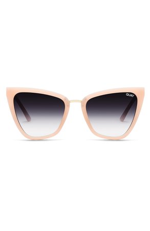 Quay Australia Reina 51mm Gradient Cat Eye Sunglasses | Nordstrom