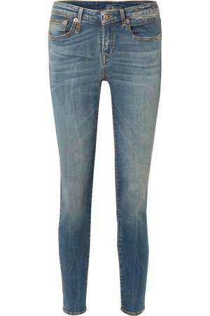 R13 | Alison mid-rise skinny jeans | NET-A-PORTER.COM
