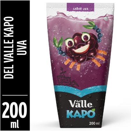 Suco de Uva Kapo Del Valle 200ml - Mambo Delivery