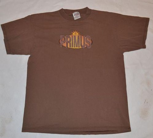 Vintage 90s PRIMUS Back in Brown 1997 T-Shirt – XL | Defunkd