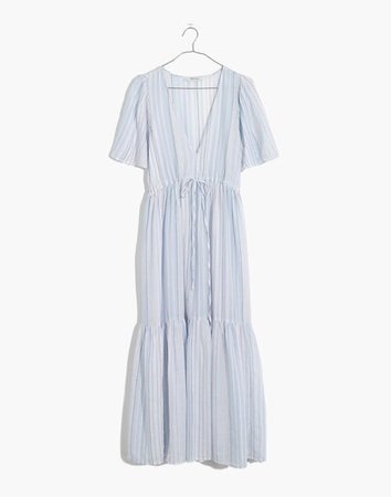Tiered Cover-Up Midi Dress