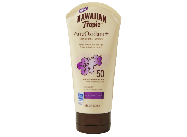 Hawaiian Tropic AntiOxidant+ Sunscreen Lotion SPF 50 Sunscreen - Consumer Reports