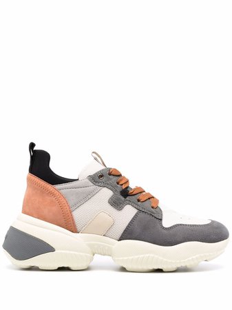 Hogan Hogan Interactive lace-up chunky-sole Sneakers - Farfetch