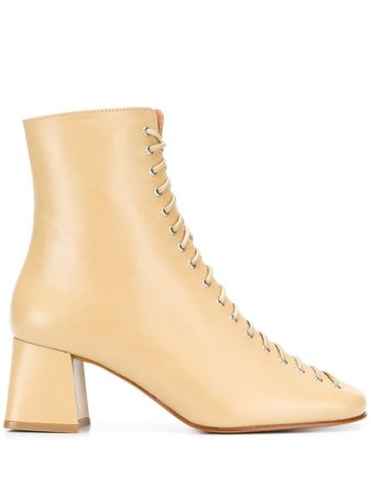 By Far Lace Up Ankle Boots | Farfetch.com