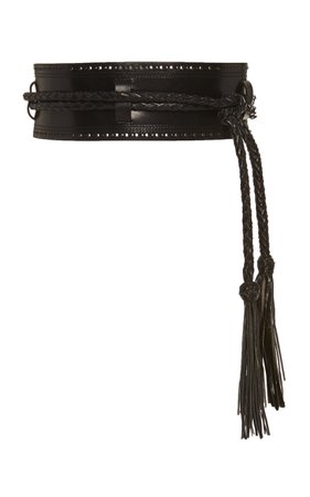 Tasseled Leather Belt by Carolina Herrera | Moda Operandi