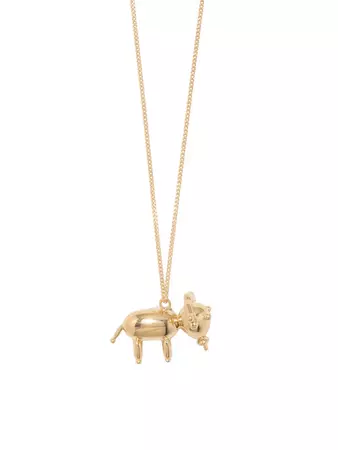 Shop Completedworks Zodiac Balloon 14K Gold-Plated Pendant Necklace | Saks Fifth Avenue
