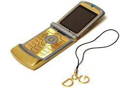 gold razr flip phone - Google Search
