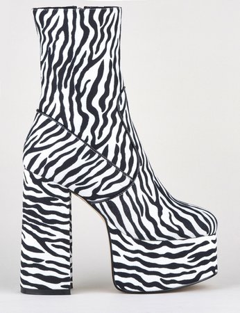 lamoda zebra boots - Google Search