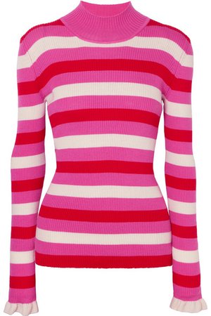 Maggie Marilyn | You Make Me Happy striped merino wool sweater | NET-A-PORTER.COM