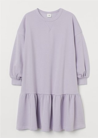 lilac purple dress