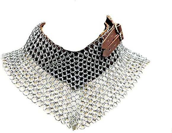Medieval Armor Chainmail Bishops Mantle Collar Armor : Amazon.ca: Clothing, Shoes & Accessories