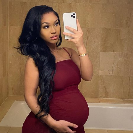 black girl pregnant baddie - Google Search
