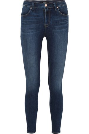 J Brand | Maria high-rise skinny jeans | NET-A-PORTER.COM