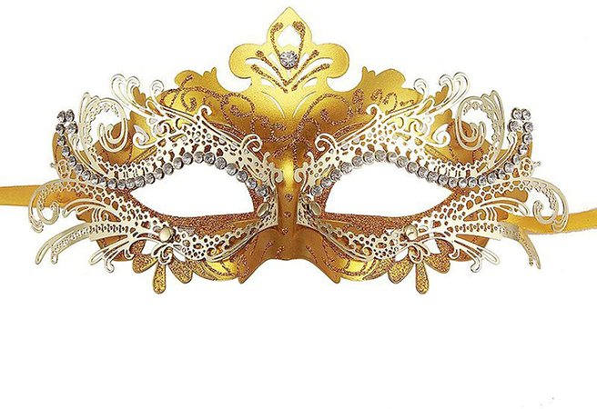 Golden Masquerade Mask